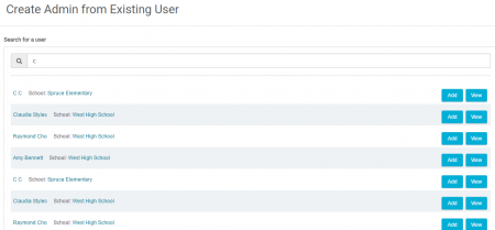 Creating Admins2