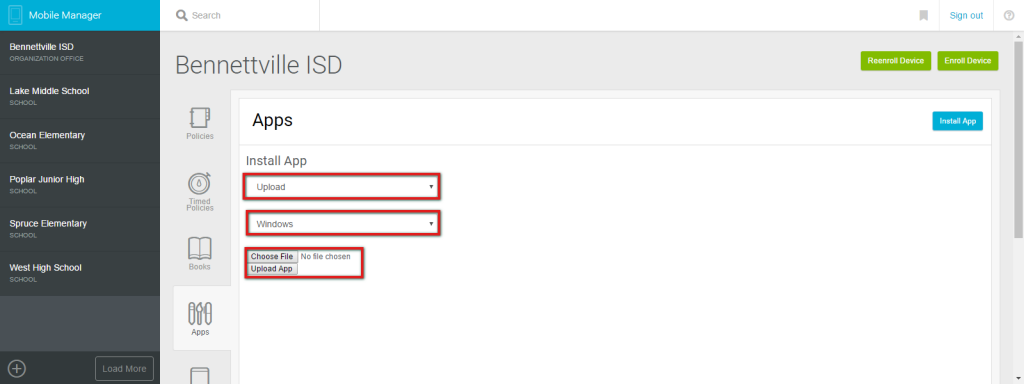 Uploading Apps 2