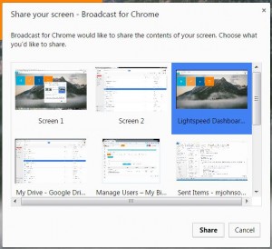 Broadcast-Share