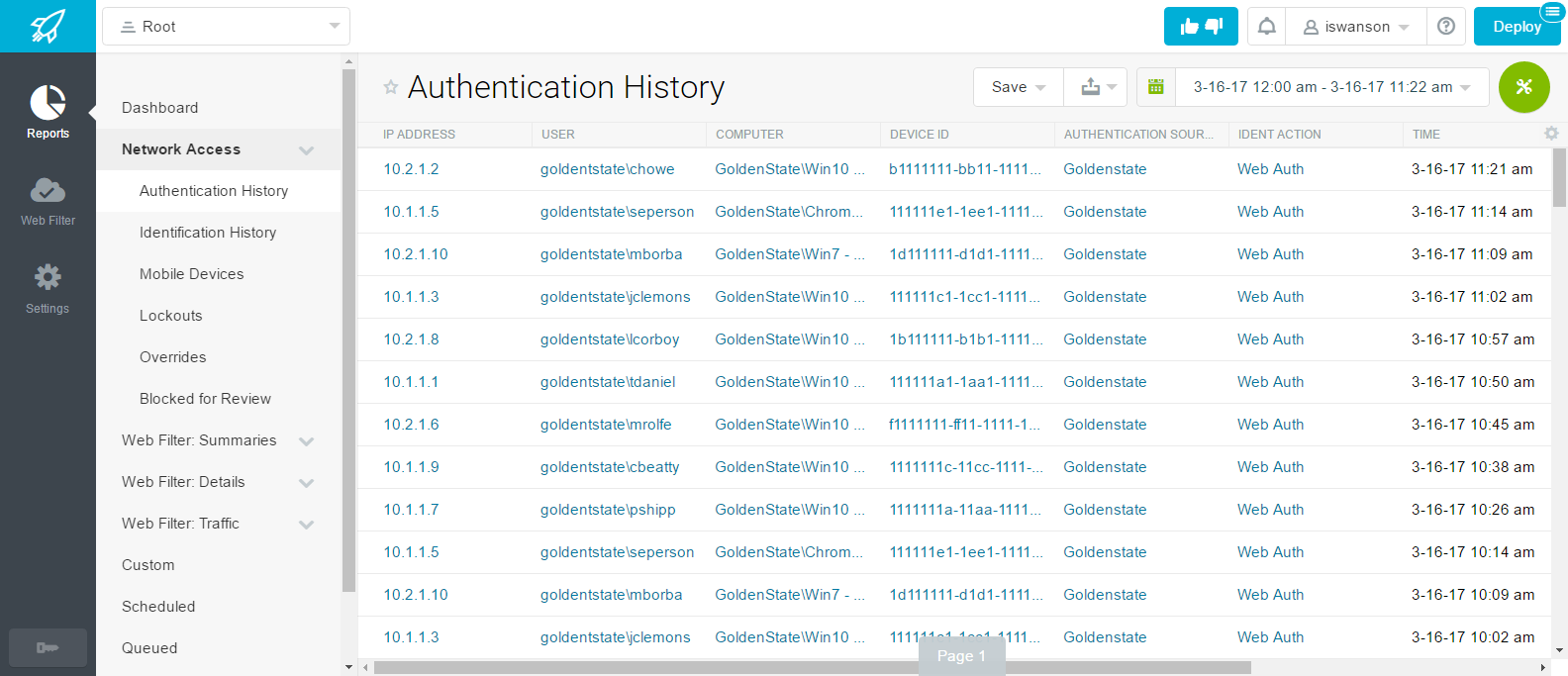 network access reports lightspeed systems community site access reports