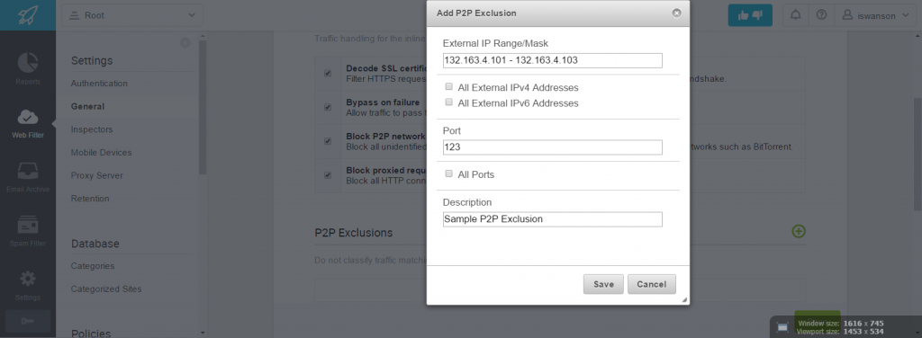 Editing P2P Exclusion