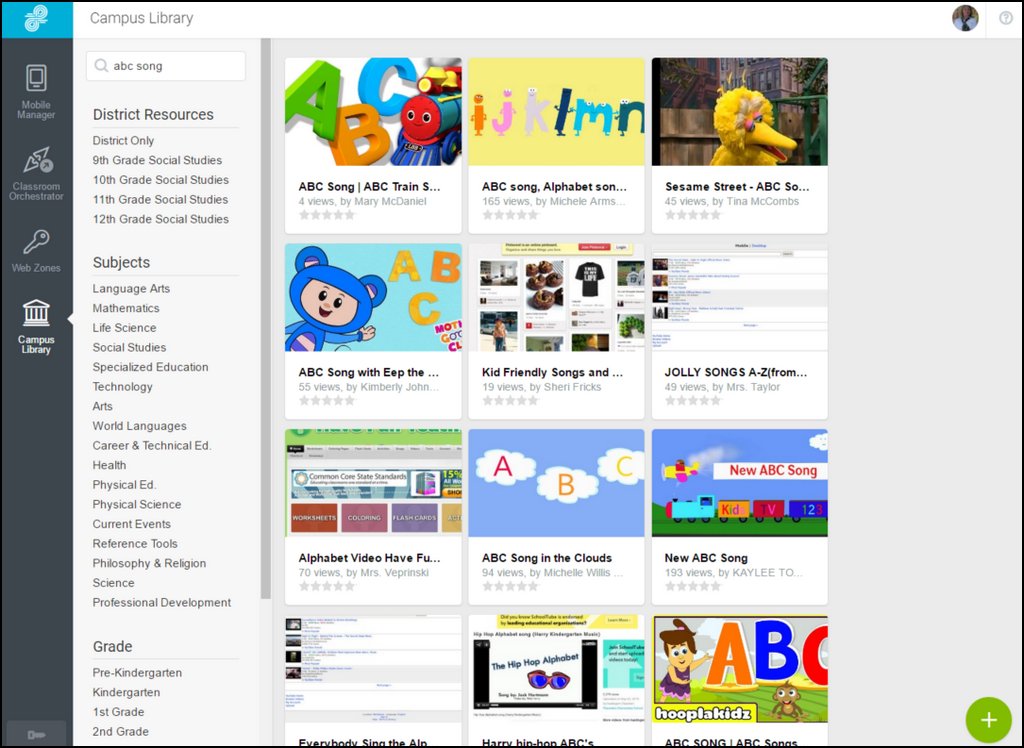 campus-library-abc-song-search