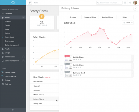 student safety monitoring