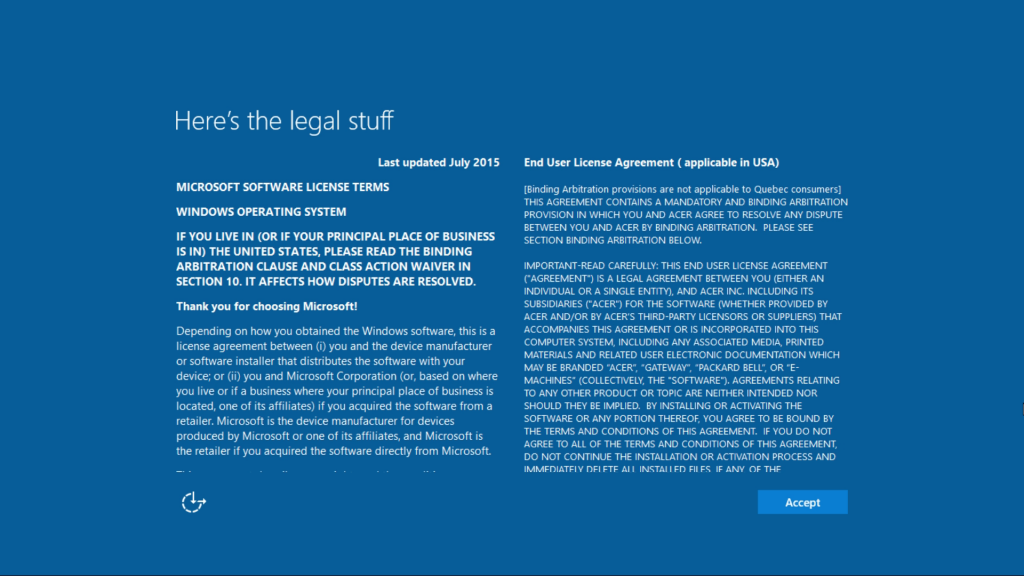 Windows10-OOBE Screenshot 2
